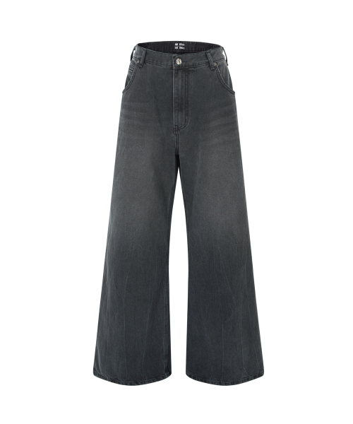 Ken Wide Flare Jeans (Vintage Deep Grey)