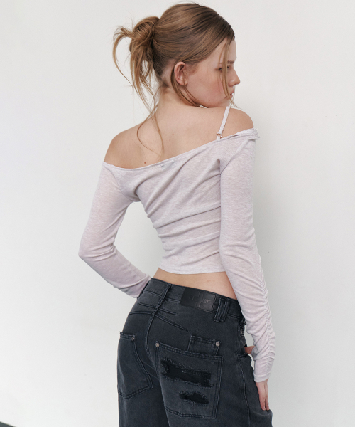 Ken Wide Flare Jeans (Vintage Deep Grey)
