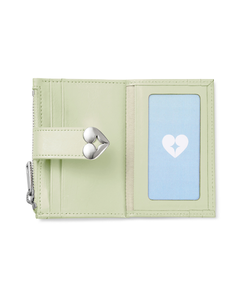 HEARTY BRIDGE POCKET MINI - PISTACHIO