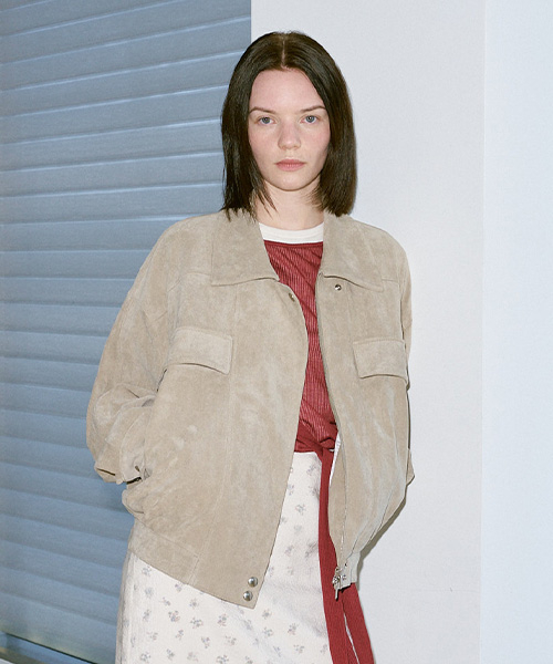 Suede Bomber Jumper NEL6XM801_97