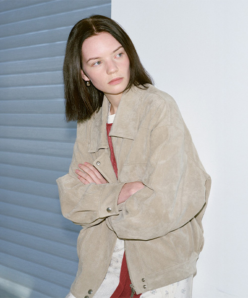 Suede Bomber Jumper NEL6XM801_97