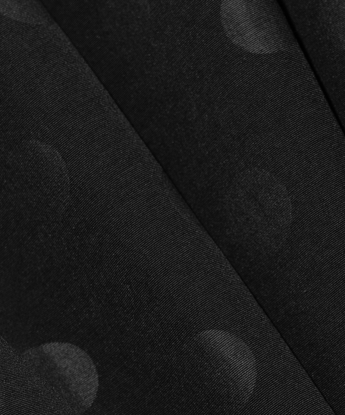 2WAY ESSENTIAL DOT HOODED WINDBREAKER_BLACK