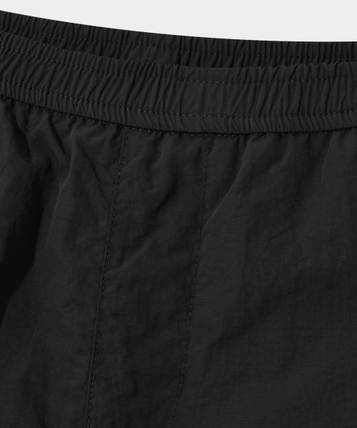 VLAD CURVED TRACK NYLON CARGO PANTS_BLACK