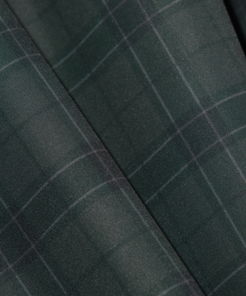 ESSENTIAL CHECK HOODED ANORAK_2 COLOR