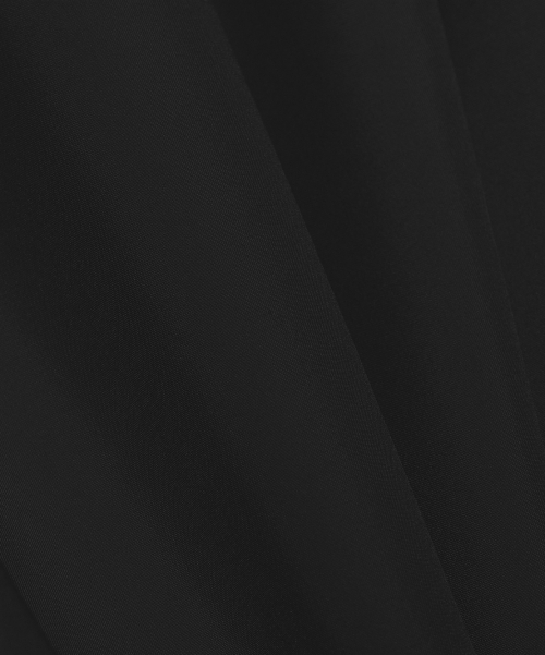 BALACLAVA SLASH HOODED ZIP-UP_WINDBREAKER BLACK