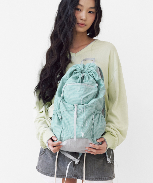 AIRY POCKET BACKPACK - MINT