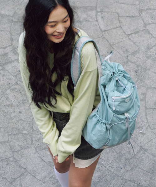 AIRY POCKET BACKPACK - MINT