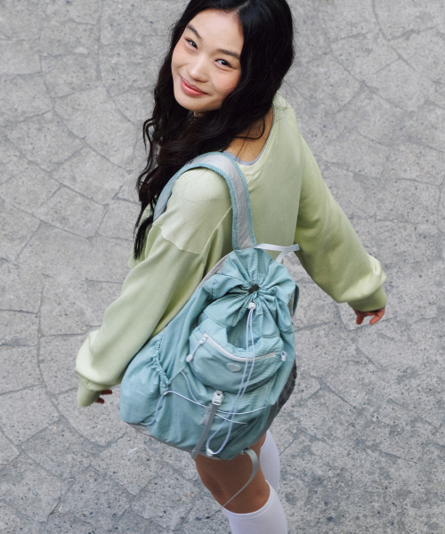 AIRY POCKET BACKPACK - MINT