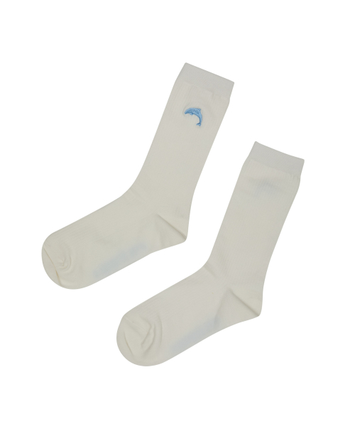 YK Logo Socks SKYBLUE