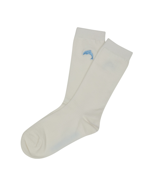 YK Logo Socks SKYBLUE