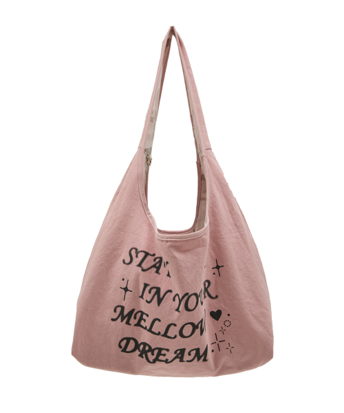 MELLOW DREAM Camo Reversible Shoulder Bag PINK
