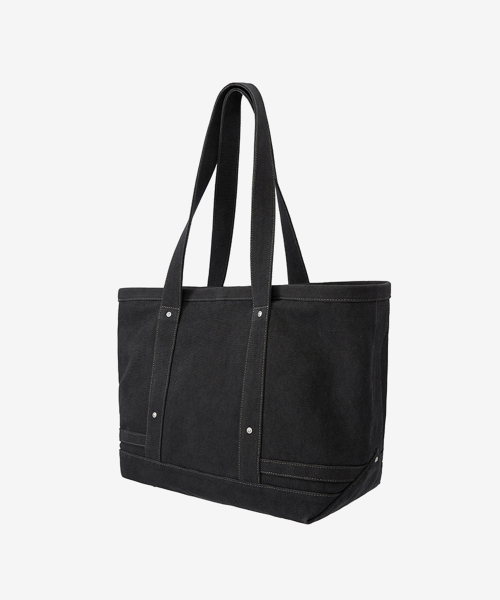 Vintage Canvas Shopper Bag VINTAGE BLACK