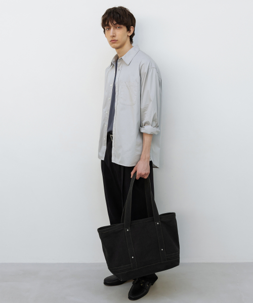 Vintage Canvas Shopper Bag VINTAGE BLACK