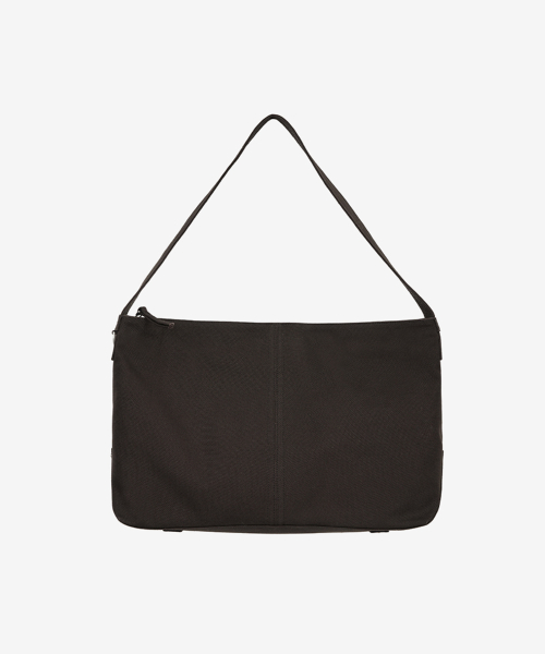 Canvas Hobo Bag BROWN