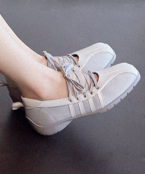 BLISS LACEUP SNEAKERS - 2 colors