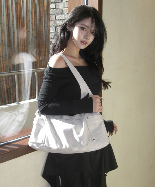 MAREN Middle 마렌 미들_ Dot White