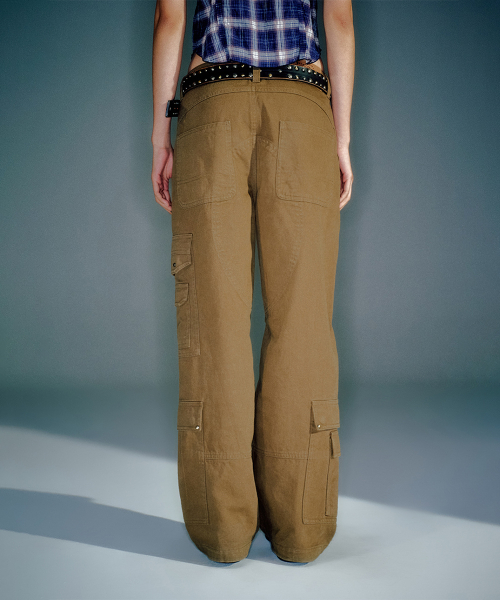 (WOMEN) ROWAN CARGO PANTS BROWN
