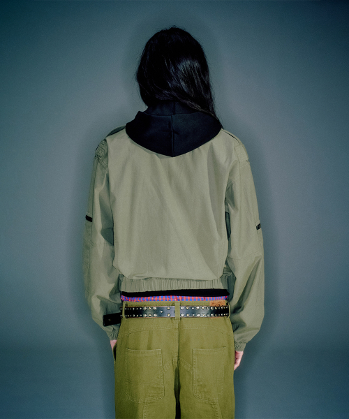 MEN ZAKA BOMBER JACKET KHAKI