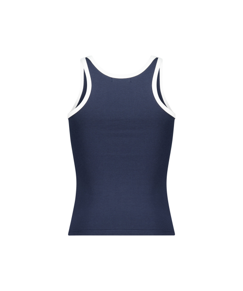 COLORBLOCK STAR UNION TANK TOP NAVY
