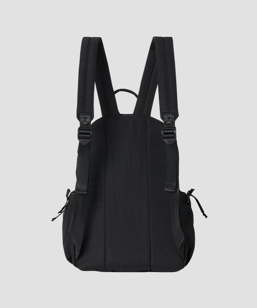 MAISON DE ROLA CAMPUS LOGO BACKPACK BLACK