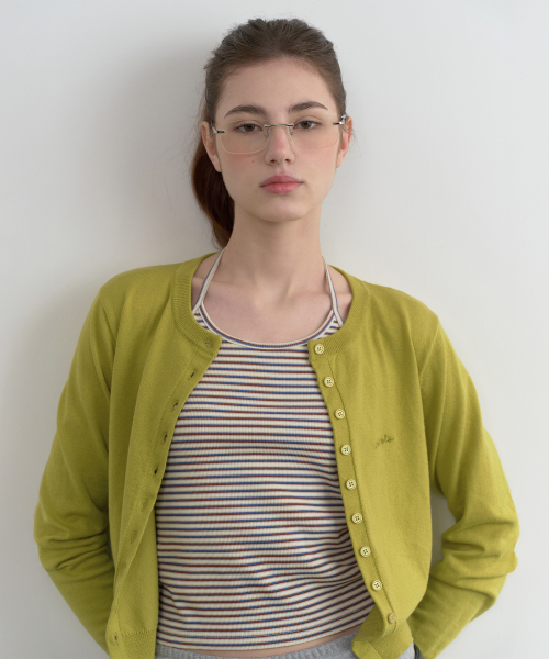 BASIC CARDIGAN OLIVE