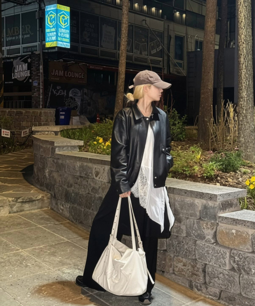 RUPI Coated Nylon Shopper Bag_30733SH
