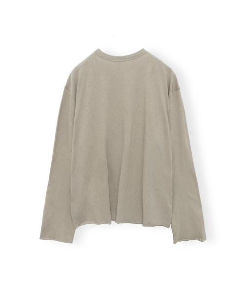Cut Off Long Sleeve, Beige