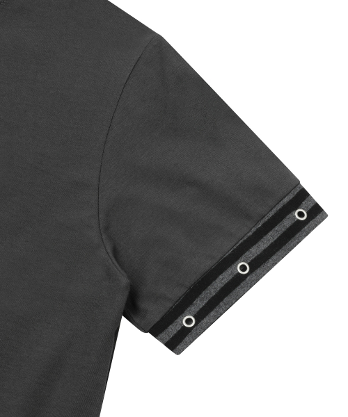 CILLIN STRIPE EYELET POINT HALF T (2COLOR)
