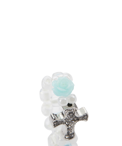 EL CUBIC CROSS RING(MINT)