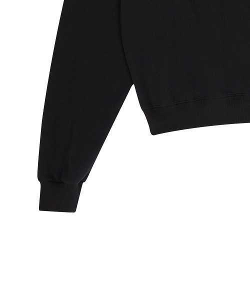 EL HORSE ONE-SHOULDER TEE(BLACK)