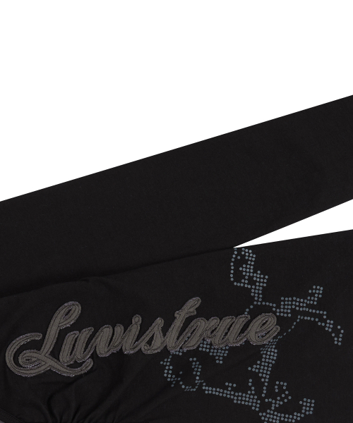 EL HORSE SLIM-FIT TEE(BLACK)