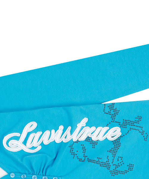 EL HORSE SLIM-FIT TEE(BLUE)