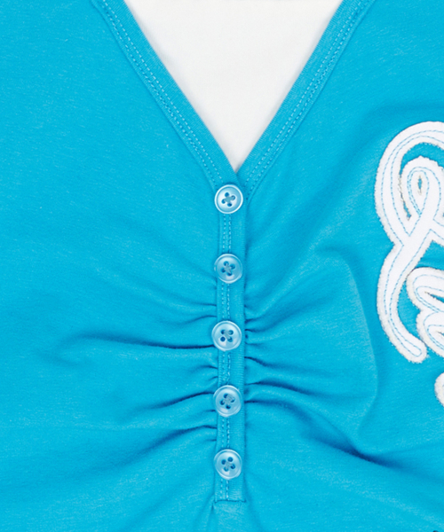 EL HORSE SLIM-FIT TEE(BLUE)