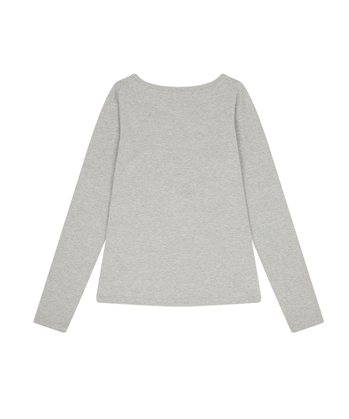 EL HORSE SLIM-FIT TEE(GRAY)