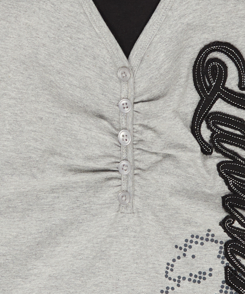EL HORSE SLIM-FIT TEE(GRAY)