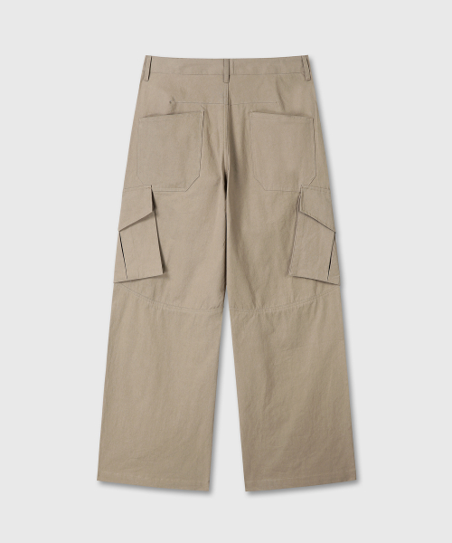 W VERN CARGO PANTS (OLIVE BEIGE)