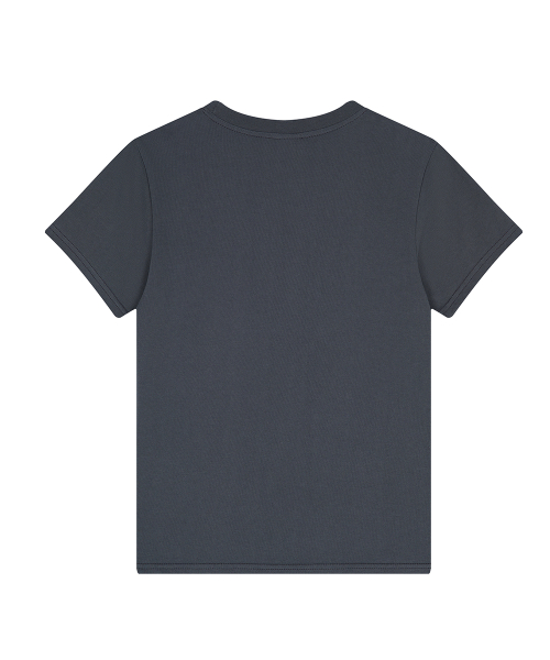 EL LUVISTRUE LOGO TEE(CHARCOAL)
