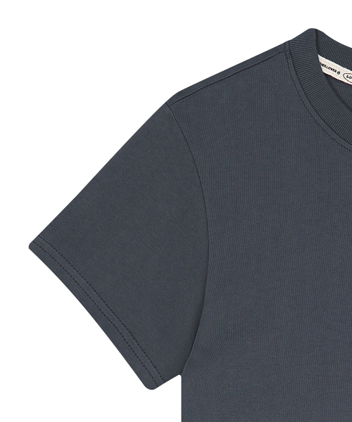 EL LUVISTRUE LOGO TEE(CHARCOAL)