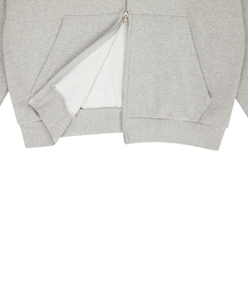 EL UNICORN HOOD ZIP UP(GRAY)