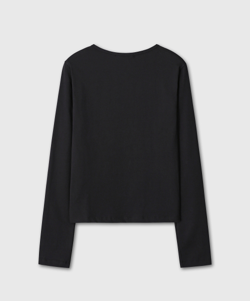 UNIFORM SLIM LONG SLEEVE (BLACK)