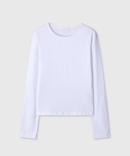 UNIFORM SLIM LONG SLEEVE (WHITE)