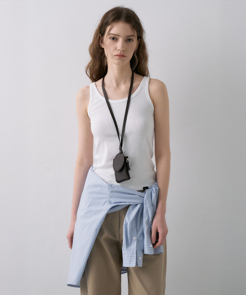 Cotton Lip Tank Top[LMBFSPTT616]-4color