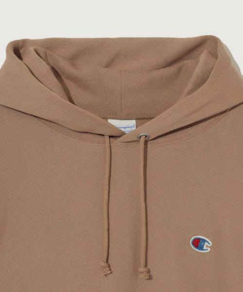 챔피온 X 언더커버 리버스위브 후드 티셔츠 Beige