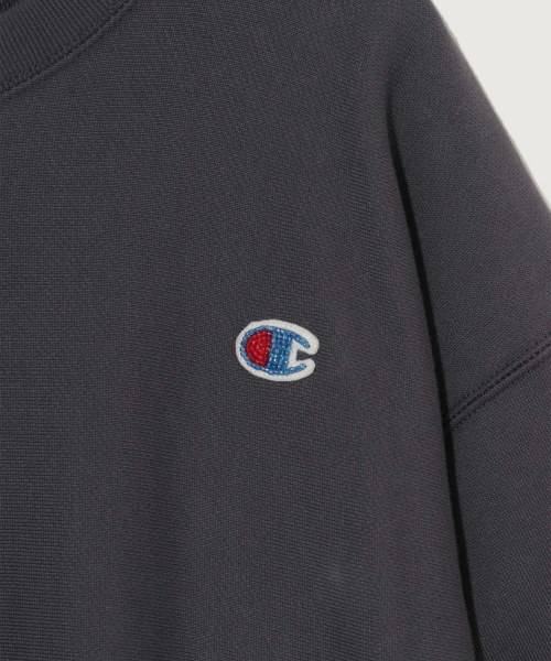 챔피온 X 언더커버 리버스위브 스웨트 티셔츠 Grayish Purple