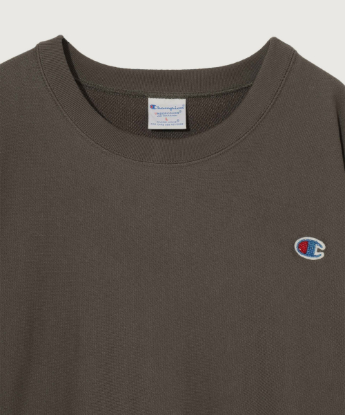챔피온 X 언더커버 리버스위브 크루넥 스웨트셔츠 Olive Drab