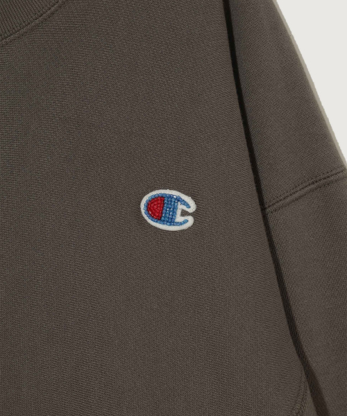 챔피온 X 언더커버 리버스위브 크루넥 스웨트셔츠 Olive Drab