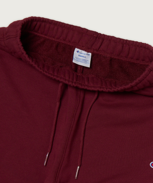 여성 레귤러핏 부츠컷 스웨트 팬츠 Burgundy