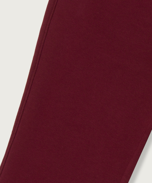 여성 레귤러핏 부츠컷 스웨트 팬츠 Burgundy