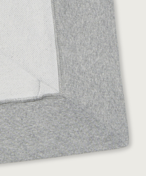 여성 NYC 크롭 후드 티셔츠 Grey