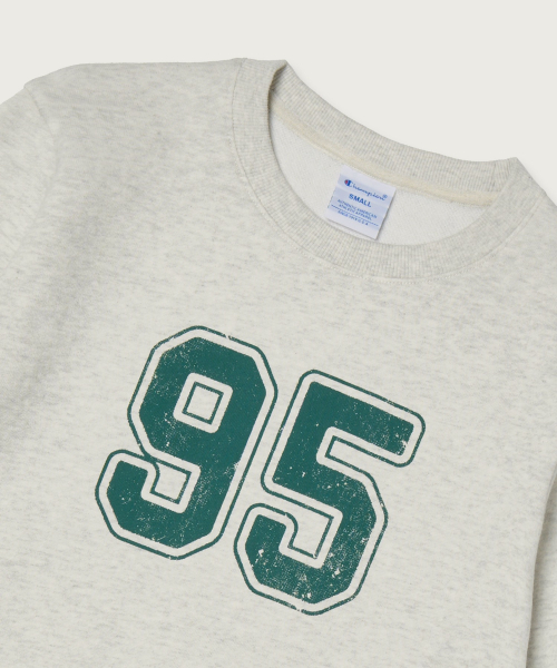 여성 95 크롭 스웨트셔츠 Oatmeal